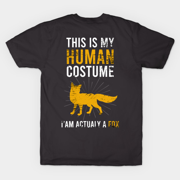 this is my human costume im actually a FOX by Teekingdom